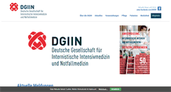 Desktop Screenshot of dgiin.de