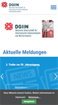 Mobile Screenshot of dgiin.de