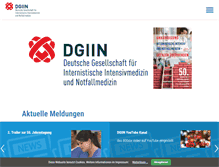 Tablet Screenshot of dgiin.de